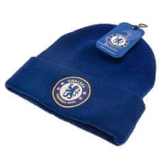 Fan-shop Čepice CHELSEA FC knitted royal