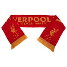 FAN SHOP SLOVAKIA Šál Liverpool FC, červeno-zlatý, 132x16 cm