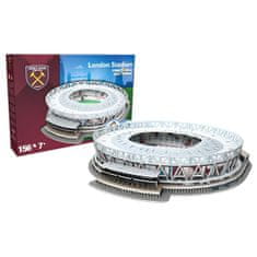 FAN SHOP SLOVAKIA 3D puzzle West Ham United FC, replika štadióna, 156 dielikov