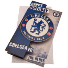 FAN SHOP SLOVAKIA Blahoželanie Chelsea FC, 22 x 12 cm