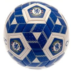 FAN SHOP SLOVAKIA Futbalová lopta Chelsea FC, bielo-modrá, veľ. 3