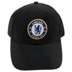 FAN SHOP SLOVAKIA Šiltovka Chelsea FC, čierna, vyšitý znak, 55-61 cm