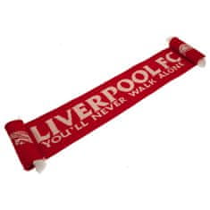 FAN SHOP SLOVAKIA Šál Liverpool FC, červeno-biely, 132x16 cm