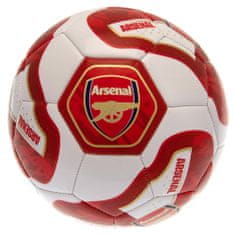 FAN SHOP SLOVAKIA Futbalová lopta Arsenal FC, bielo-červená, veľ. 5