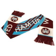 FAN SHOP SLOVAKIA Šál West Ham United FC, vínovo-modrá, retro design