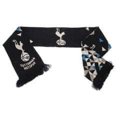 FAN SHOP SLOVAKIA Šál Tottenham Hotspur FC, čierna, modro-biely dizajn, znak klubu