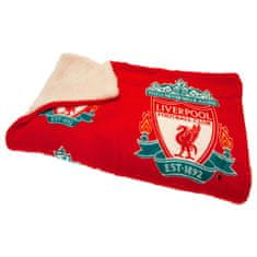 FAN SHOP SLOVAKIA Luxusná deka Liverpool FC, 120x150 cm