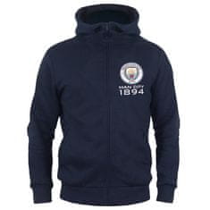 FAN SHOP SLOVAKIA Detská mikina Manchester City FC, tmavo modrá, zips | 10-11r