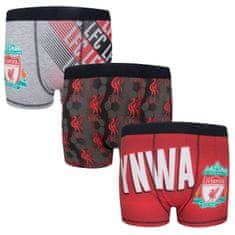 FAN SHOP SLOVAKIA Chlapčenské boxerky Liverpool FC, Súprava 3 ks | 9-10r