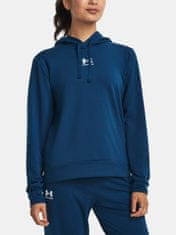 Under Armour Mikina Rival Terry Hoodie-BLU XS