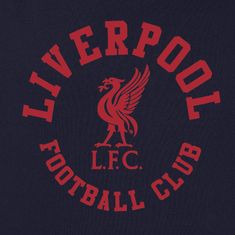 FAN SHOP SLOVAKIA Mikina Liverpool FC, tmavo modrá, polybavlna | M