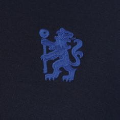 FAN SHOP SLOVAKIA Polo Tričko Chelsea FC, vyšitý znak, tmavo modré | M
