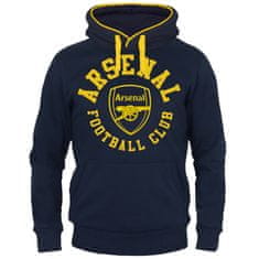 FAN SHOP SLOVAKIA Mikina Arsenal FC, tmavo modrá, polybavlna | S