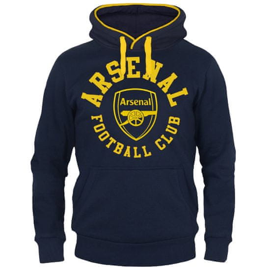 FAN SHOP SLOVAKIA Mikina Arsenal FC, tmavo modrá, polybavlna