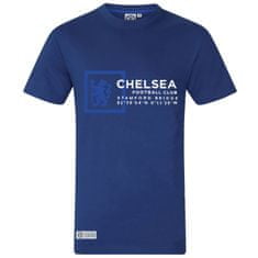 FAN SHOP SLOVAKIA Tričko Chelsea FC, modré, bavlna | S