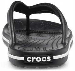 Crocs Crocband Flip-Flops pre ženy, 34-35 EU, W5, Žabky, Šlapky, Papuče, Black, Čierna, 206100-001