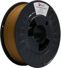 C-Tech PREMIUM LINE tisková struna (filament), PLA, 1,75mm, 1kg, dřevo (3DF-P-PLA1.75-WD)