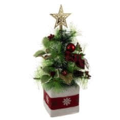 Ruhhy  22591 Vianočný stromček s ozdobami 45 cm