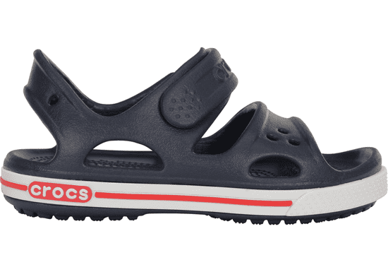 Crocs Crocband II Sandals pre deti, 29-30 EU, C12, Sandále, Šlapky, Papuče, Navy/White, Modrá, 14854-462