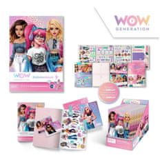 KIDS LICENSING Fashion book WOW DIY set - malý