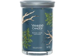 Yankee Candle Vonná sviečka Signature Tumbler in glass large Bayside Cedar 567g