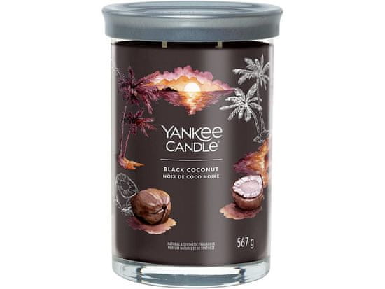 Yankee Candle Vonná sviečka Signature Tumbler in glass large Black Coconut 567g