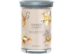 Yankee Candle Vonná sviečka Signature Tumbler in glass large Vanilla Creme Brulee 567g