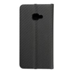 FORCELL Puzdro / obal pre Samsung Galaxy Xcover 4 čierny - kniha Luna Carbon