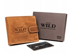 Always Wild Pánska peňaženka Cenanniel svetlo hnedá Universal