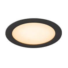 SLV BIG WHITE (SLV) DOWNLIGHT V 200 plochý kryt čierna 1007485