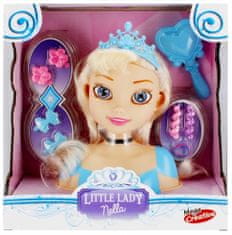 Creative Toys Hlava na česanie - blond 