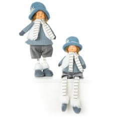 ModernHome Dekoratívna bábika DOLL/37A 21X13X45