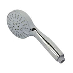 Mereo , Sprchová súprava,päťpolohová sprcha, dvojzámková nerez hadica, nastaviteľný držiak, plast/chróm, MER-CB900R