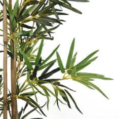 Petromila vidaXL Umelý bambusový strom 552 listov 120 cm zelený