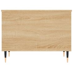 Vidaxl Konferenčný stolík dub sonoma 60x44,5x45 cm spracované drevo