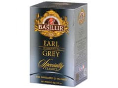 Basilur BASILUR Earl Grey - Cejloňský čierny čaj s bergamotovým olejom v sáčkoch, 25x2 g x1