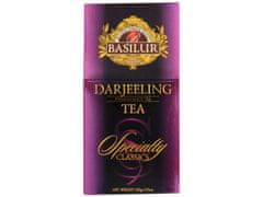 Basilur BASILUR Darjeeling Indický čaj, lístkový čaj s nádychom vína Muscat a kvetinovými tónmi, 100 g x6