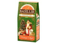 Basilur BASILUR Vianočný strom Zelený čaj s harmančekom, mangom a limetkou, vianočný čaj 85 g x12