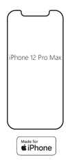 emobilshop UV Hydrogel s UV lampou - ochranná fólia - iPhone 12 Pro Max
