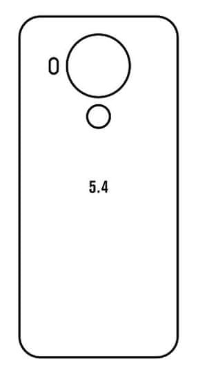 emobilshop Hydrogel - matná zadná ochranná fólia - Nokia 5.4