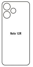 emobilshop Hydrogel - zadná ochranná fólia - Xiaomi Redmi Note 12R