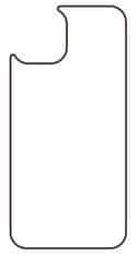 emobilshop Hydrogel - matná zadná ochranná fólia - iPhone 14, typ výrezu 5