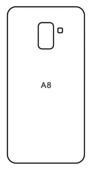 emobilshop Hydrogel - matná zadná ochranná fólia - Samsung Galaxy A8 2018