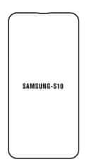 emobilshop Hydrogel - ochranná fólia - Samsung Galaxy S10 G973F, bez výrezu na prednú kameru