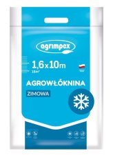 Agrimpex Zimná netkaná textília hrubá 1,6 m x 10 m biela