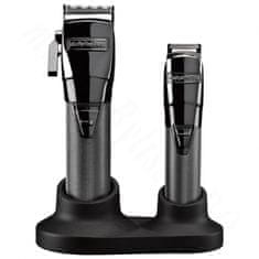 Profesionálny zastrihávač vlasov PRO FX8705E Black 4Artists Clipper / Trimmer Combi Set