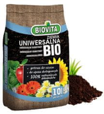 BioVita Univerzálna zemina pre kvety rastlín BIO natural 10L