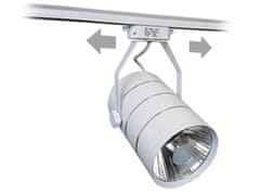 slomart Lampa do predajne LED pásový reflektor jednofázový biely kov 30w 2550 lm teplé svetlo 3000k