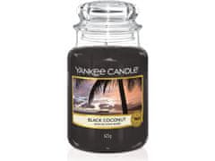 Yankee Candle Classic vonná sviečka v skle veľká Black Coconut 623 g