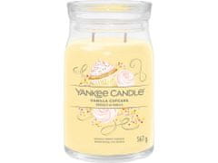 Yankee Candle Vonná sviečka Signature in glass large Vanilla Cupcake 567 g